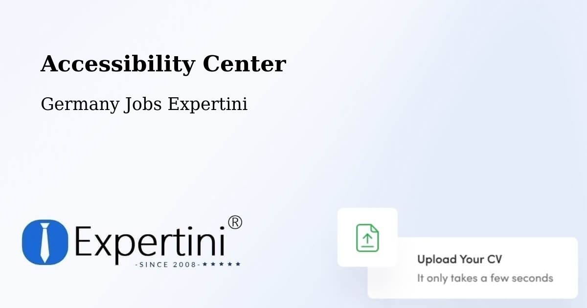 Accessibility Statement – Parkstein - Germany Jobs Expertini