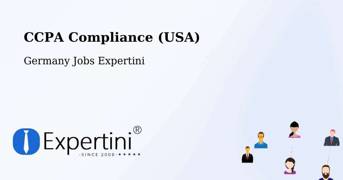 CCPA Privacy Rights & Compliance Notice – Parkstein - Germany Jobs Expertini
