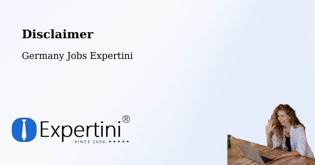 Disclaimer – Parkstein - Germany Jobs Expertini