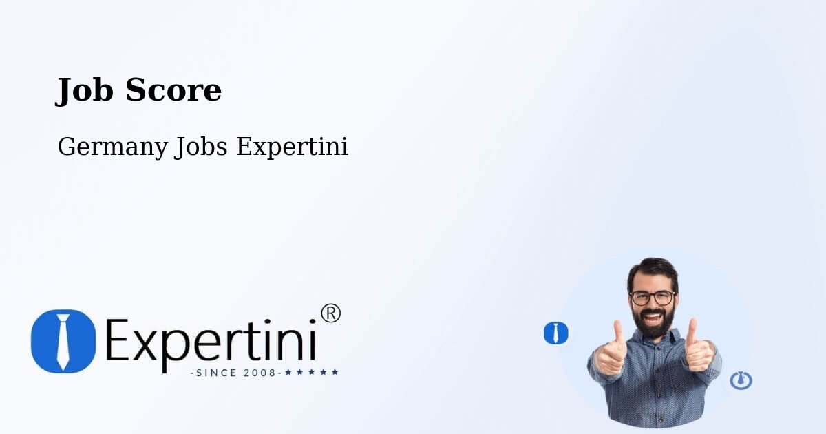 Job Score & Job Description Score Tool – Parkstein - Germany Jobs Expertini