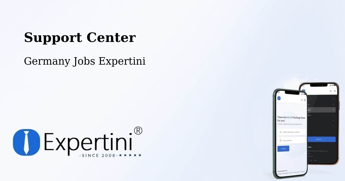 Support Services – Parkstein - Germany Jobs Expertini